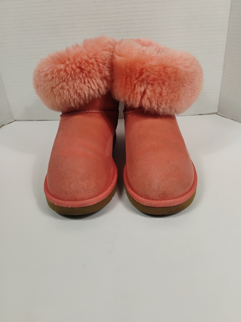 UGG Australia  Bailey Button Shearling Cuff Slippers